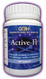 Najmočnejši antioksidant - Magnezijev Active-H imenovan Živa voda